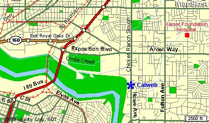 Map of meeting location